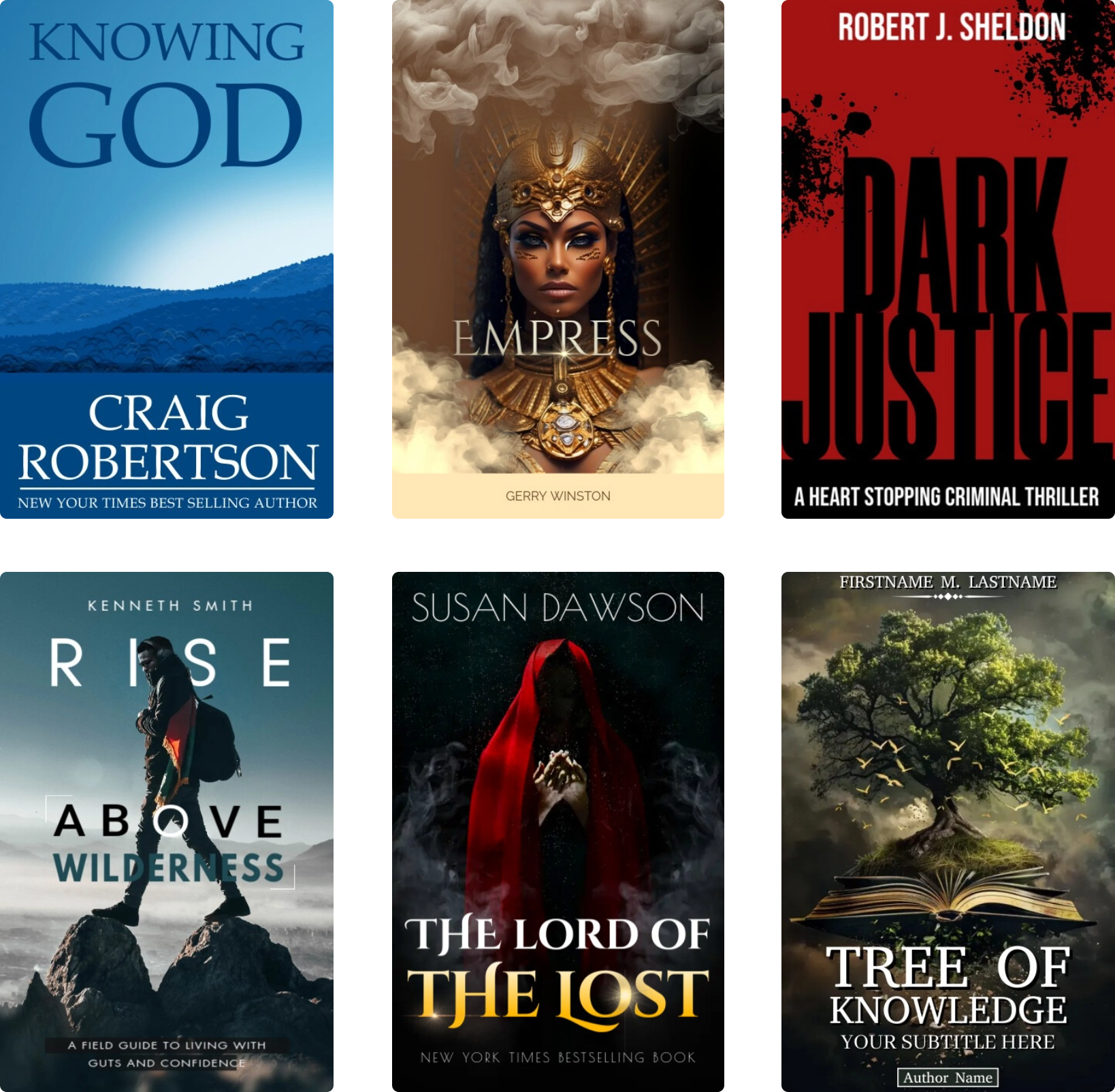 Grouped Book Covers