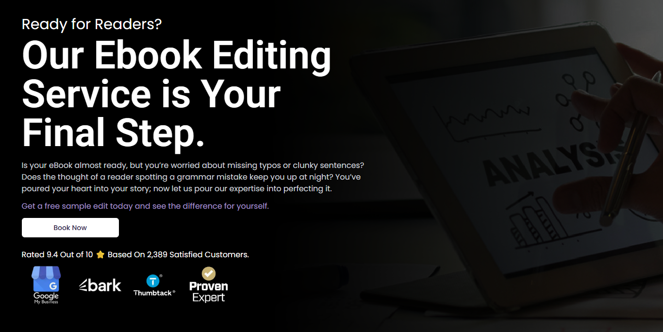 Professional eBook Editing & Proofreading Services | Fleck Publisher